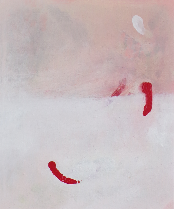 Cecilia Grelli, luogo fosco, 25x30 cm, acrilico su tela, 2022