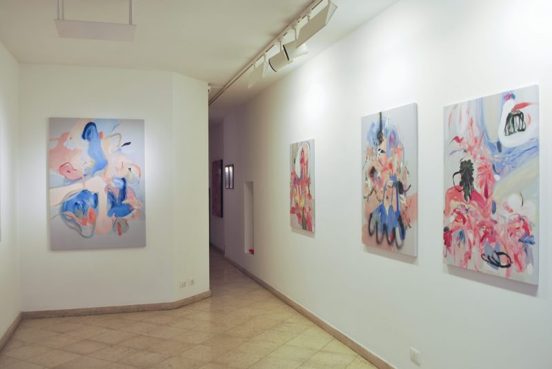 Someplace a double solo show by Elisa Muliere & Giulio Zanet