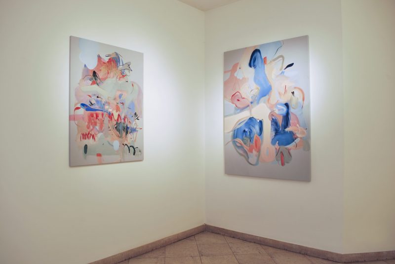 Someplace a double solo show by Elisa Muliere & Giulio Zanet